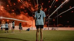 Una pinturita: San Martín estrenó su nuevo complejo deportivo