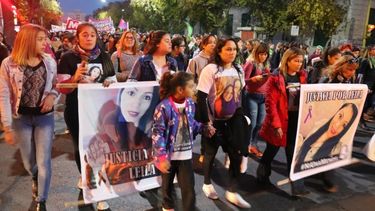Así contó Paula Morales en el escenario de la marcha cómo asesinaron a su hija