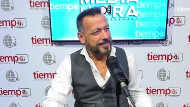 Julián Femía, durante la charla en el ciclo Media Hora Entre Preguntas.