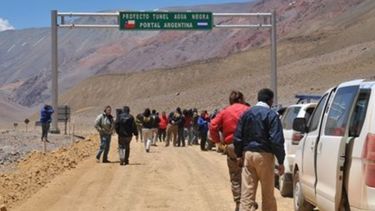 Antes del finde, cerraron Agua Negra por una nevada