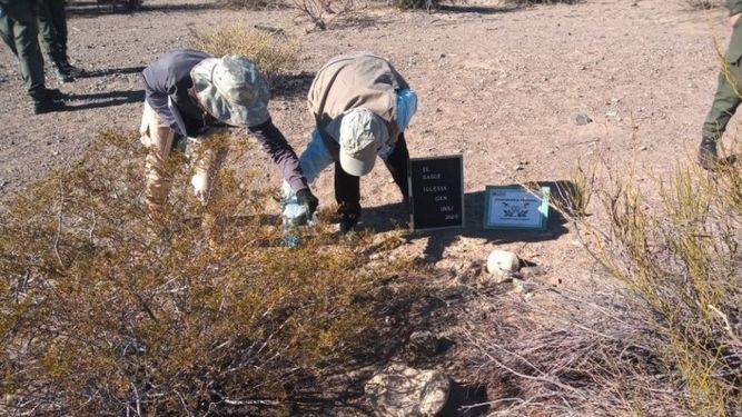 Iglesia: luego de varias excavaciones lograron dar con una importante cantidad de piezas arqueológicas