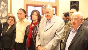 Emocionados, los hijos de Margarita dijeron presente en la inauguración