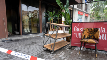 Pizza trágica en España.