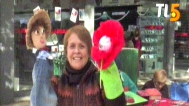 Los títeres tomaron la peatonal y la llenaron de color