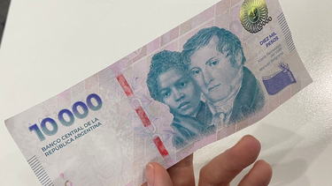 Llegaron los nuevos billetes de $10.000 a San Juan: cómo saber si son genuinos