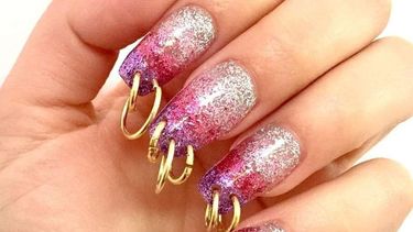 Tendencia: ahora el piercing se usa en las uñas