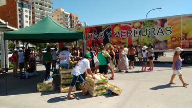 La uva y el melón sanjuaninos, furor en Mar del Plata