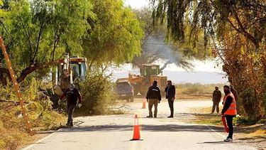 Hicieron limpieza profunda en Angaco para prevenir contagios de dengue