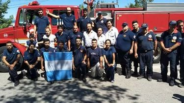 Bomberos Voluntarios de Caucete recuperaron una camilla robada en el accidente de Ruta 20