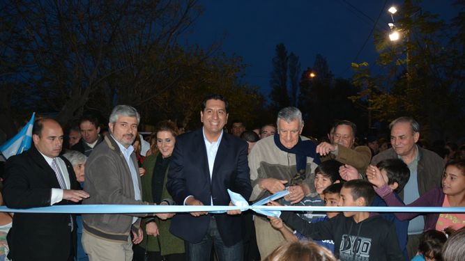 Invirtieron más de un millón de pesos para pavimentos nuevos en Pocito