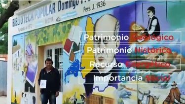 Recorre el país con un libro y recaló en Valle Fértil