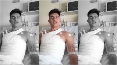 El ciclista sanjuanino que fue quemado, pidió justicia e hizo una fuerte denuncia