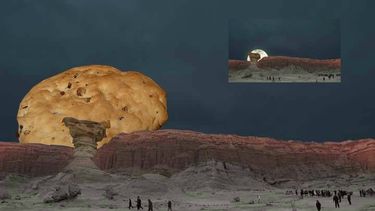 Tras la luna photoshopeada en Ischigualasto, ¡estallaron los memes!