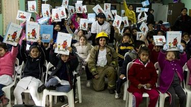 Alumnos de San Juan se capacitan junto a Fundación Bomberos de Argentina