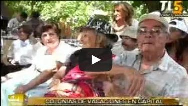 Lima visitó a los integrantes de las colonias de verano