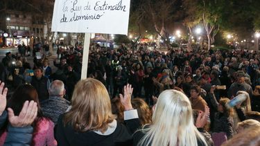 En San Juan. la marcha contra Cristina fue importante