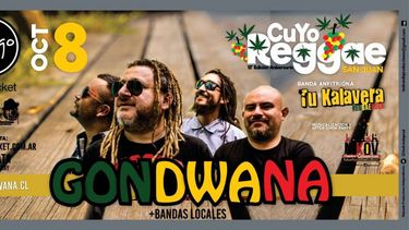 Te llevamos gratis a la fiesta del Cuyo Reggae