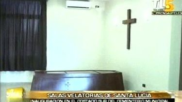 Santa Lucía dejó inauguradas sus salas velatorias municipales