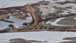 Confirmaron que hubo un nuevo incidente en Veladero: se desconectó un caño