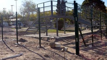 Así avanza el cierre perimetral en las pistas de Skate Park y BMX