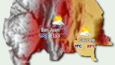 Domingo soleado y con probabilidad de lluvias
