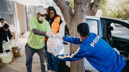 Con 10.000 beneficiarios más, arrancó la segunda entrega de módulos alimentarios en San Juan