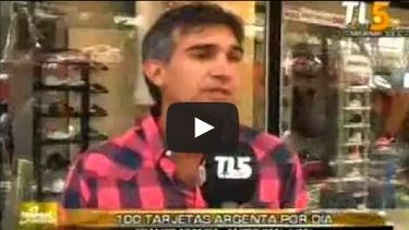 Tramitan más de 100 tarjetas Argenta por día