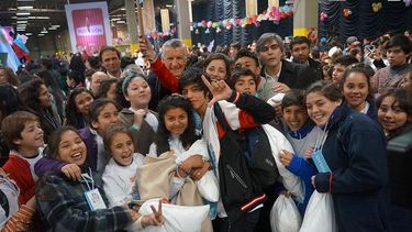 Con sede en San Juan, más de 1.500 niños reflexionaron sobre la violencia