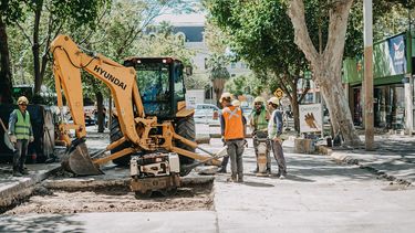 Imágenes: así marchan las obras de mejoramiento de la Avenida Córdoba