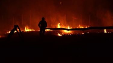 Impresionante incendio en Iglesia fue sofocado por los vecinos