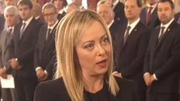 Meloni juró como primera ministra de Italia