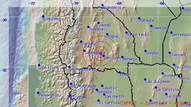 Fuerte sismo de 4.2º sacudió la mañana sanjuanina