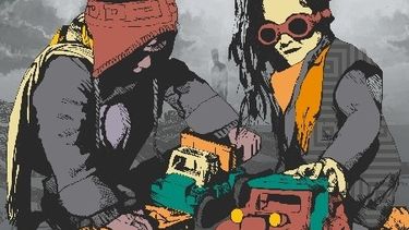 En el autódromo del Villicum, los niños siguen jugando