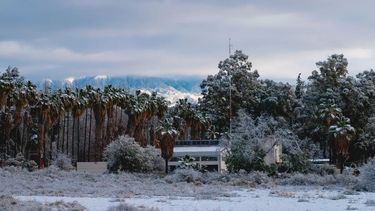 Las increíbles postales de Jáchal nevado que se viralizaron en las redes