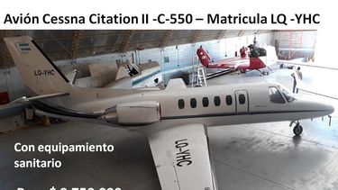 La Caja de Acción Social rematará un avión