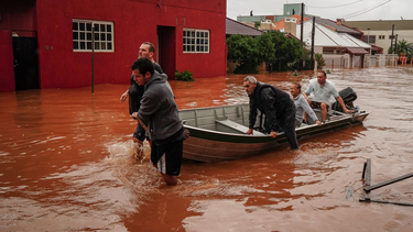 Las lluvias en Brasil están provocando una catástrofe.
