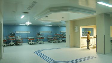 Así quedaron los nuevos sectores terminados del Hospital Rawson