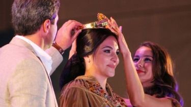 Agradeciendo a su familia y amigos, la reina del Sol saliente hizo un balance de su año