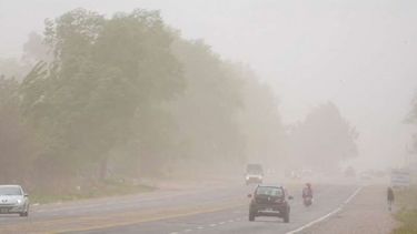 Alerta por vientos intensos en San Juan