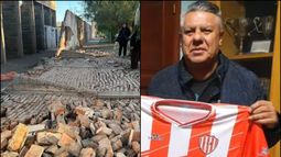 Chiqui Tapia ayudará económicamente a Sportivo Rivadavia a levantar la pared que se derrumbó por el viento Zonda Chiqui Tapia ayudará económicamente a Sportivo Rivadavia a levantar la pared que se derrumbó por el viento Zonda