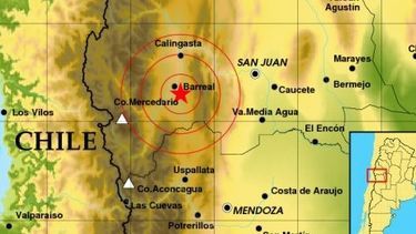 Los barrealinos sintieron moverse el suelo