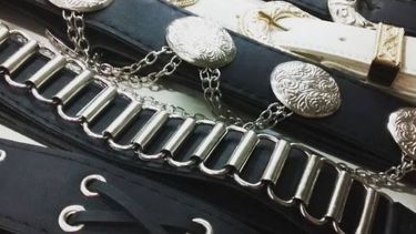 ¡Ajusten sus cinturones! Cintos de moda