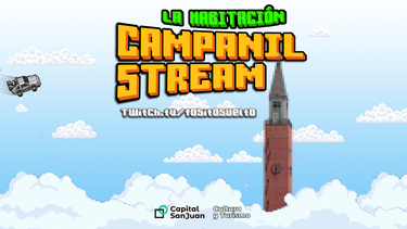 ¡Histórico!: influencers sanjuaninos harán un streaming desde el Campanil