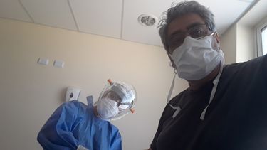 Fuerte relato del periodista sanjuanino que hasta estuvo en Terapia Intensiva por coronavirus