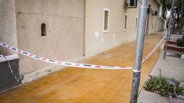 Un vallado que conmueve a Santa Lucía: la parroquia, en reparación por la caída de mampostería