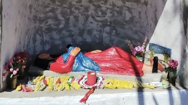 Una Difunta Correa real renueva la fe de los sanjuaninos en 9 de Julio