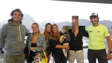 ¿Qué galán argentino estuvo en el dique Punta Negra?