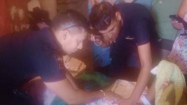 Tres policías asistieron un parto en una vivienda de Pocito.