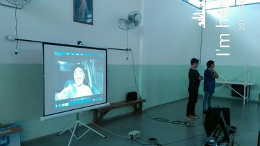 A un año de su visita, Fede Bal le mandó un afectuoso video a los chicos del ARA General Belgrano