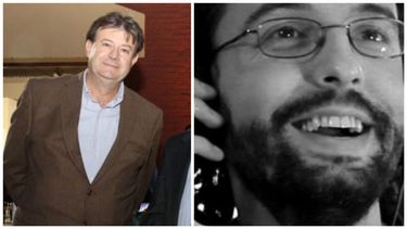 Eduardo Savastano, Director General del Teatro del Bicentenario y Sergio Manganelli en Sonido